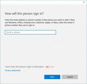 cara membuat lokal user account baru windows 10