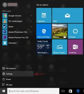 windows 10 setting 1