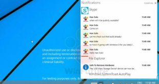 notifikasi windows 10