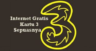 Cara Internet Gratis 3 Three Aon di Android dan Laptop atau PC