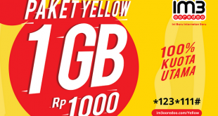 Cara Mudah Cek Kuota Paket Yellow iM3