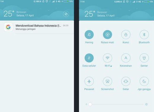 Cara Mudah Memisahkan Tombol Toggle Dan Notifikasi Di Smartphone Xiaomi