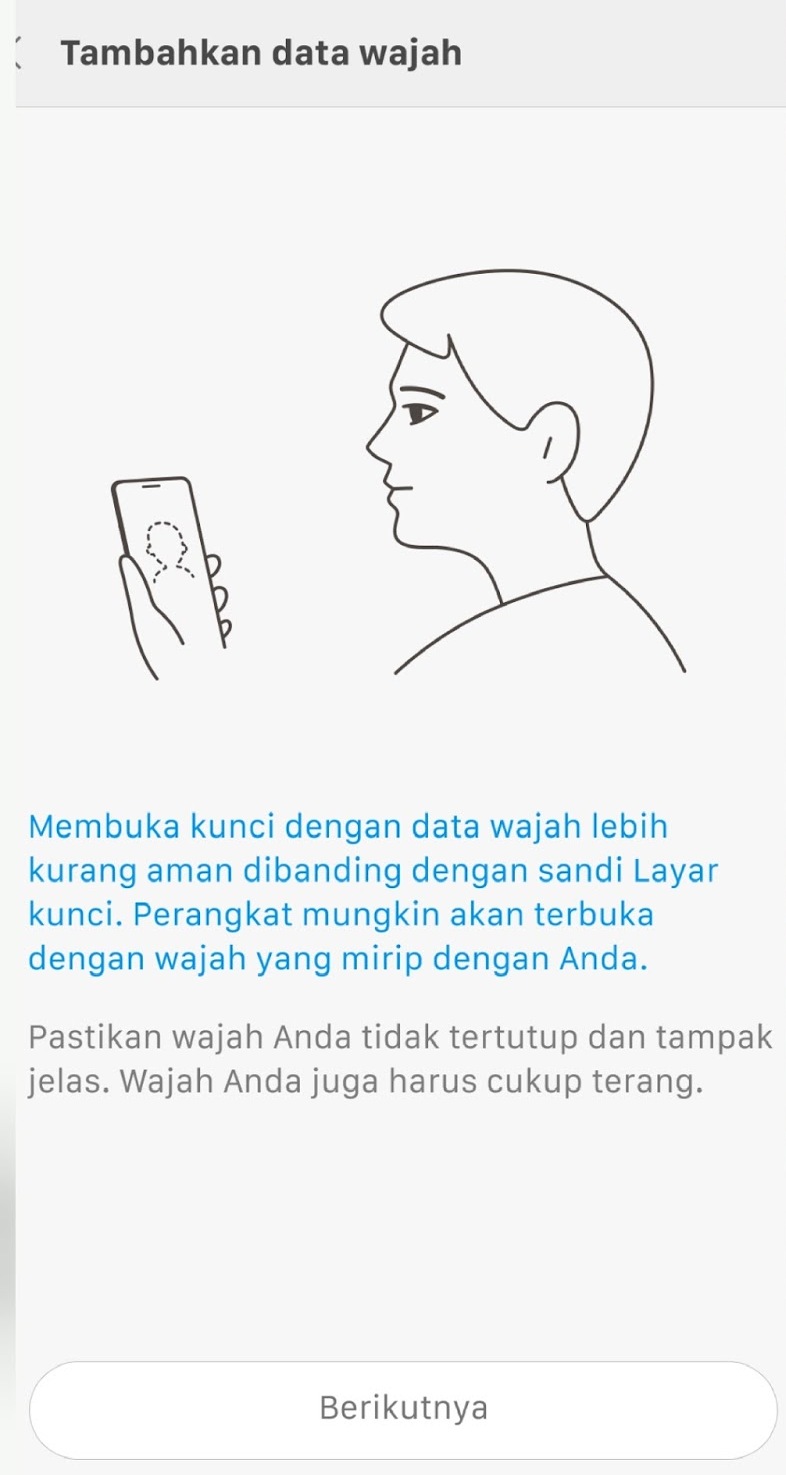 Cara Mudah Mengaktifkan Face Unlock OPPO A83