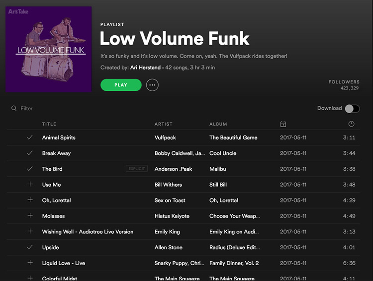 Kini Spotify Bisa Simpan Hingga 10.000 lagu Dalam Satu Perangkat