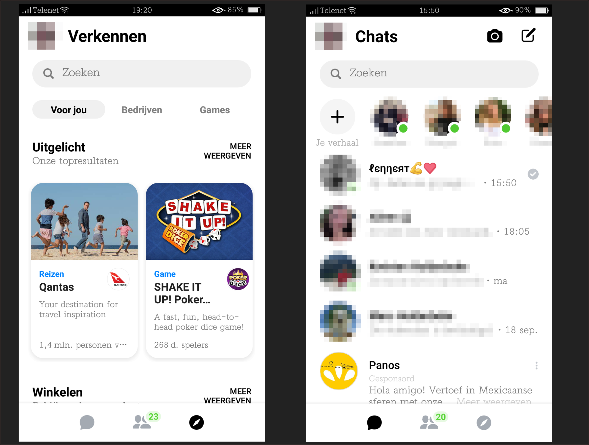 Desain Baru Facebook Messenger Sudah Mulai diluncurkan Ke Beberapa Pengguna