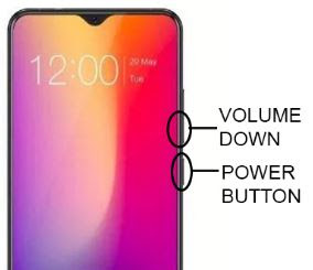 Cara Screenshot Vivo V11