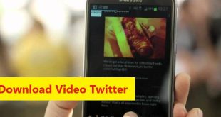cara simpan video dari twitter