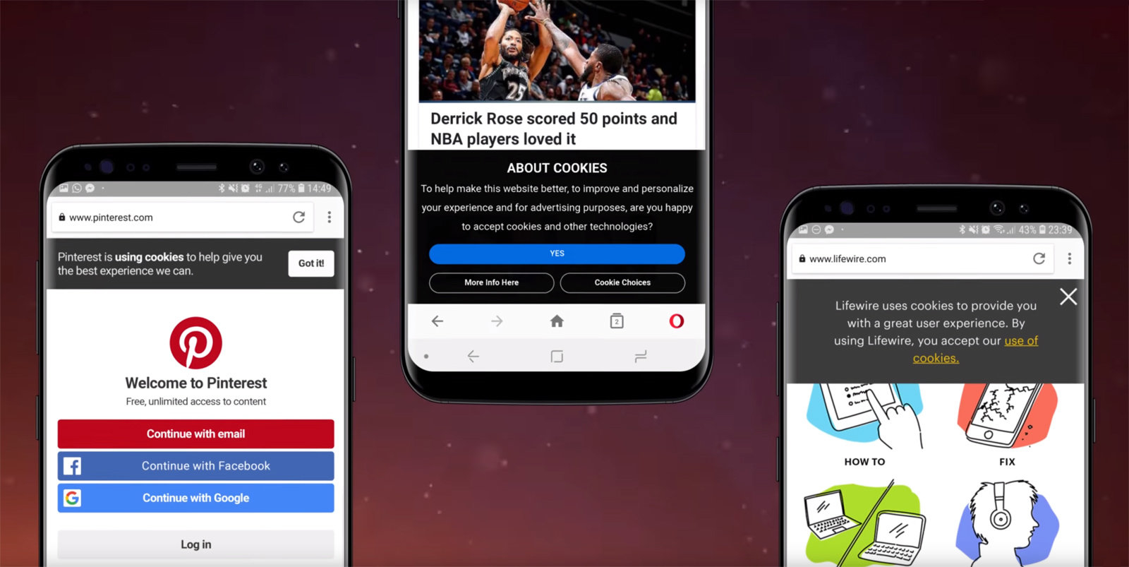 Opera Android Kini Blokir Kotak Dialog Untuk Cookie