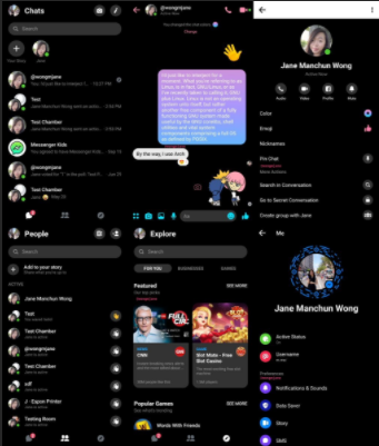 Facebook Messenger Dark Mode Akan Segera Diluncurkan,fitur terbaru facebook,fitur terbaru facebook messenger,dark mode,mode gelap,facebook messenger mode gelap,update facebook terbaru