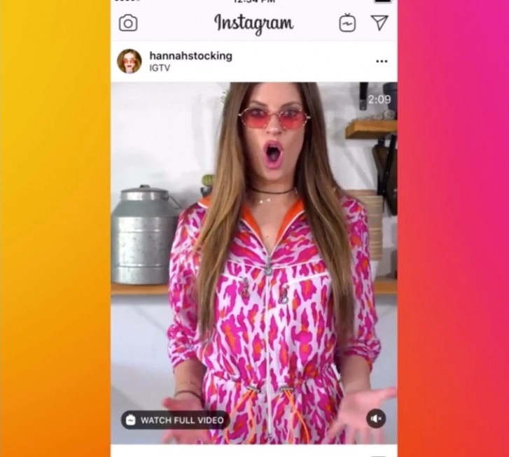 Kini Instagram Akan Tampilkan Video IGTV di Timeline,cara menghapus igtv,cara buat igtv,roti tv,supersoccer tv,ig ratna galih,sylvia genpati ig,ig persija,bein sport,cube tv,ariel tatum,live streaming,ig login,sagah tv,pssi tv,tv bersama