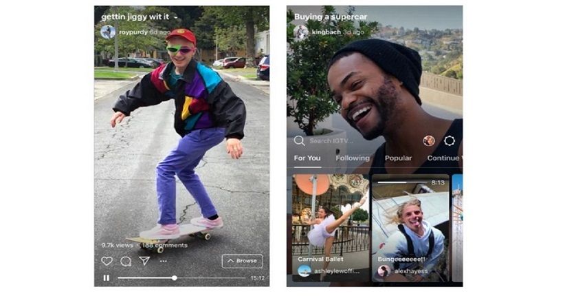Kini Instagram Akan Tampilkan Video IGTV di Timeline,cara menghapus igtv,cara buat igtv,roti tv,supersoccer tv,ig ratna galih,sylvia genpati ig,ig persija,bein sport,cube tv,ariel tatum,live streaming,ig login,sagah tv,pssi tv,tv bersama