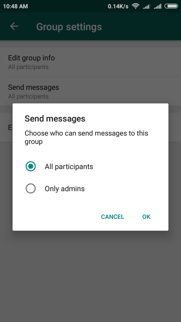 blokir whatsapp