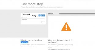 captcha tidak muncul