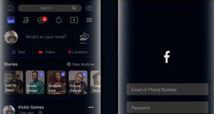 facebook dark mode