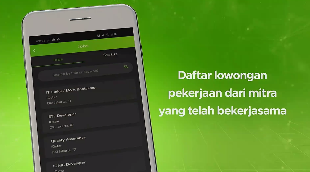 lowongan kerja one talent app